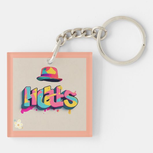 "Urban Headgear" Sleutelhanger (Achterkant)