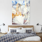 Urban Herfst Abstract Canvas Afdruk (Insitu (Slaapkamer))