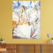 Urban Herfst Abstract Canvas Afdruk (Insitu (Woonkamer))