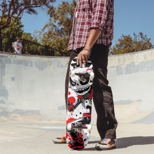 Urban Hero - Manga Robot Skeleton Skateboard (Buiten 2)