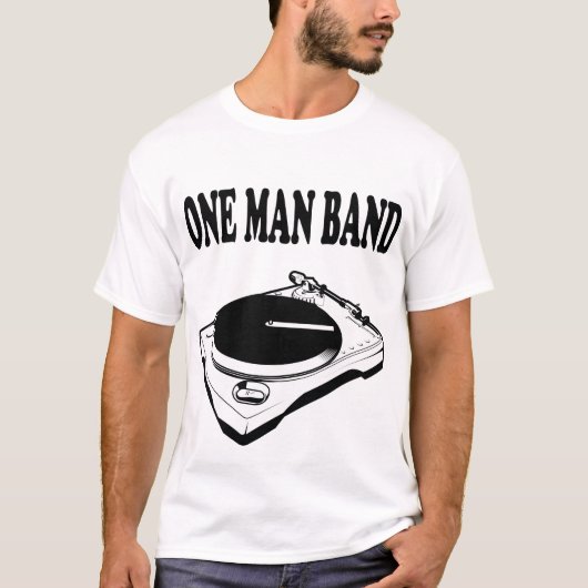 Urban Hip Hop One Man Band DJ Beatz (T-shirt) T-Sh T-shirt (Voorkant)