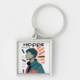 Urban Hope - Abstract Portrait Illustration Sleutelhanger