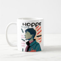 Urban Hope - Abstracte Portretillustratie