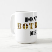 Urban Hottie: Verander me niet. Mok (Voorkant links)