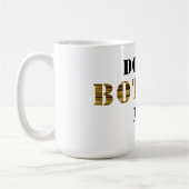 Urban Hottie: Verander me niet. Mok (Links)