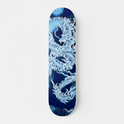 Urban Ice Dragon Element Custom Pro Park Board Skateboard (Voorkant)