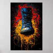 Urban Impact Hedendaagse expressionistische Boot A Poster (Voorkant)