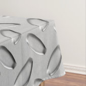 Urban Industrial Metallic Texture Print Tafelkleed (Voorbeeld)