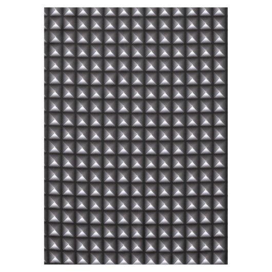 Urban Industrial Metallic Texture Print Tafelkleed (Voorkant)