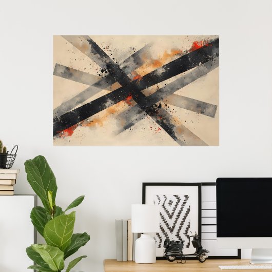 Urban Intersection Poster (Thuiskantoor)