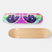Urban Johnny Skull Rave Grunge Element Trick Deck Persoonlijk Skateboard (Horizontaal)