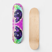 Urban Johnny Skull Rave Grunge Element Trick Deck Persoonlijk Skateboard (Voorkant)