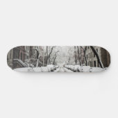 Urban-kerstsneeuw in Brooklyn NY Persoonlijk Skateboard (Horizontaal)