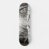 Urban-kerstsneeuw in Brooklyn NY Persoonlijk Skateboard (Voorkant)