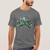Urban King Graffiti Kroon Straatkunst T-shirt (Voorkant)