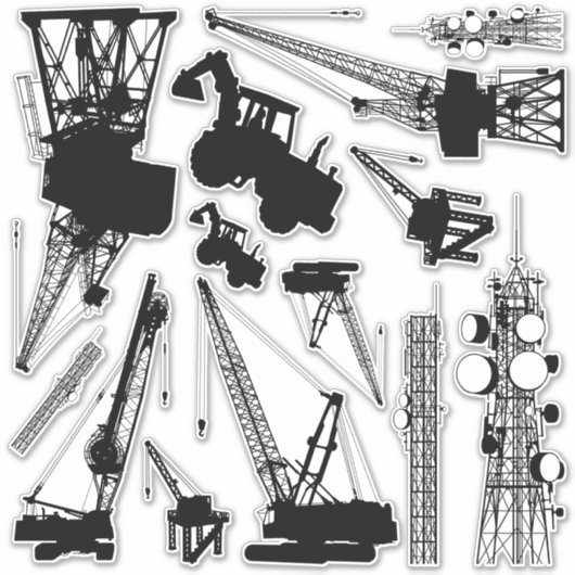 Urban Landscape Sticker Set (Voorkant)