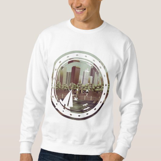 Urban landscape sweatshirt (Voorkant)