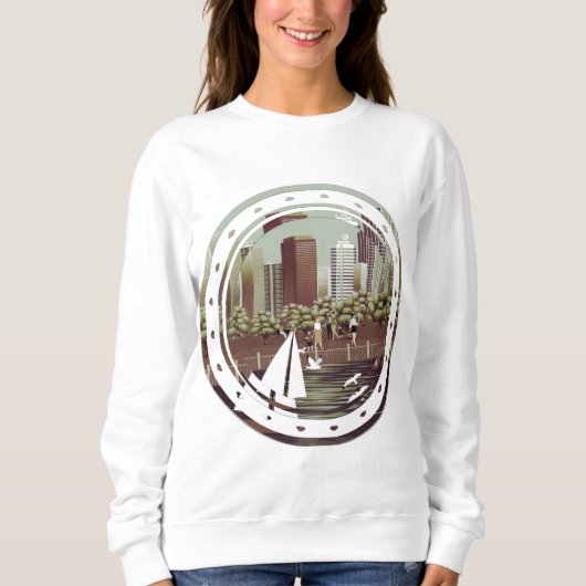 Urban landscape sweatshirt (Voorkant)