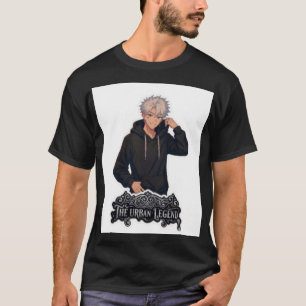 Urban Legend Anime Jongen Streetwear - Cool Grafis T-shirt