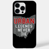 Urban Legends Never Die State of Ohio Verdrietig Case-Mate iPhone Case (Achterkant)