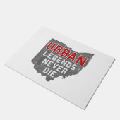 Urban Legends Never Die State of Ohio Verdrietig Deurmat (Schuin)