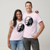 URBAN LENIN MET MUZIEKE HOOFDTELEFOONS T-SHIRT (Unisex)
