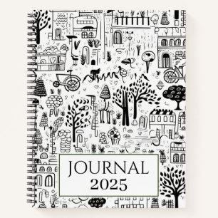 Urban Life Doodles 2025 Notitieboek