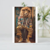 Urban Lion Kaart (Staand voorkant)