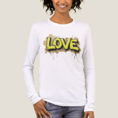 Urban Love Bloom Tri-Blend Shirt (Voorkant volledig)