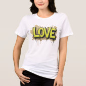 Urban Love Bloom Tri-Blend Shirt (Voorkant)