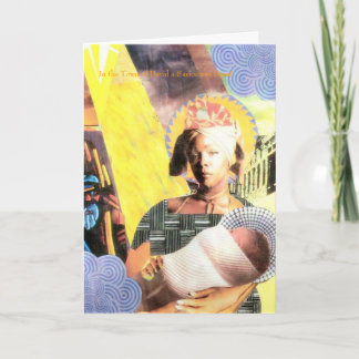 Urban Madonna, In de stad van David was een Verlos Feestdagen Kaart