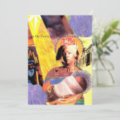 Urban Madonna  Postcard Feestdagenkaart (Staand voorkant)