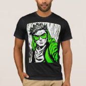 Urban Manga Hero T-shirt – vet, dynamisch en uniek (Voorkant)