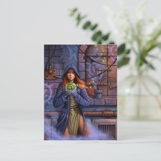 Urban Maykoningin briefkaart (Staand voorkant)