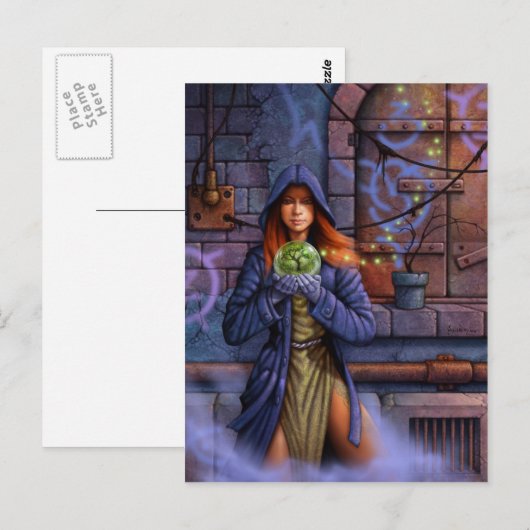 Urban Maykoningin briefkaart (Voorkant / Achterkant)