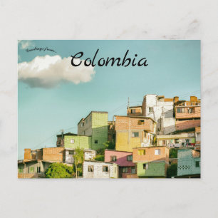 Urban Medellin Colombia Briefkaart