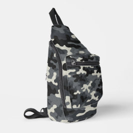 Urban Military Camouflage Pattern Sling Bag