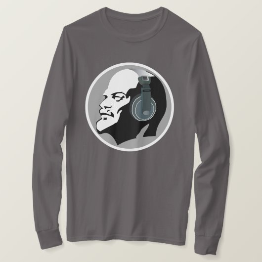 URBAN MODE DJ LENIN MET HOOFDTELEFOONS T-SHIRT (Design voorkant)