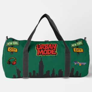 Urban Mode in Graffiti – New York Street Style Bag Plunjezak
