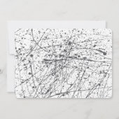 URBAN MODERN MERRY CHRISTMAS FEESTDAGENKAART (Achterkant)