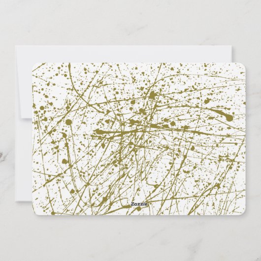 URBAN MODERN MERRY CHRISTMAS FEESTDAGENKAART (Achterkant)