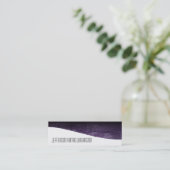 Urban Modern Professional Slim Visitekaartjes (Staand voorkant)