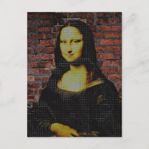 Urban Mona Lisa Briefkaart