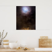 Urban Moon Poster (Keuken)