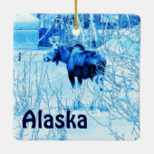 Urban Moose Keramisch Ornament (Achterkant)