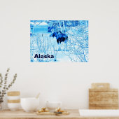 Urban Moose Poster (Keuken)