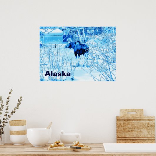 Urban Moose Poster (Keuken)