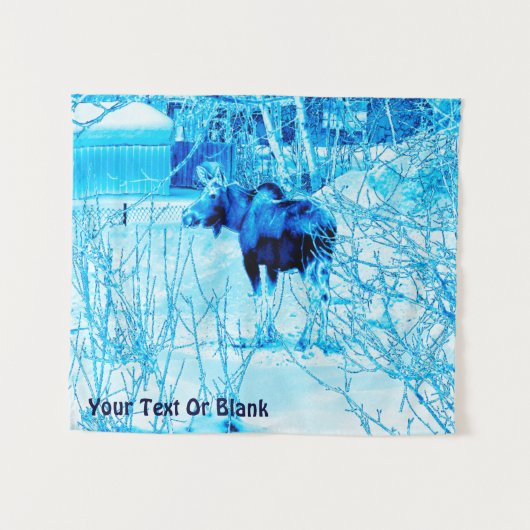 Urban Moose Wandkleed (Voorkant (horizontaal))