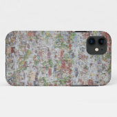 Urban Mosaic Art Mobile Hoesje (Achterkant (horizontaal))