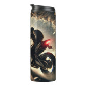 Urban Motorbike Adventure Vrijheid en Snelheid Thermosbeker (Geroteerd rechts)